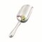 Contemporary Home Living 8.25" Nickel-Plated Westwood Non-Tarnish Ice Scoop
